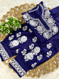 Chanderi Afghani Set