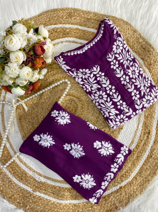 Cotton Modal Kurti–Plazo Set