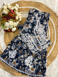 Chikankari Short Kurti & Gharara Set