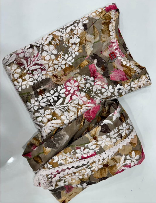 Mul Cotton Tulip Kurti Set – Lightweight & Comfortable