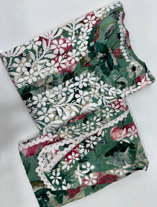 Mul Cotton Tulip Kurti Set – Lightweight & Comfortable