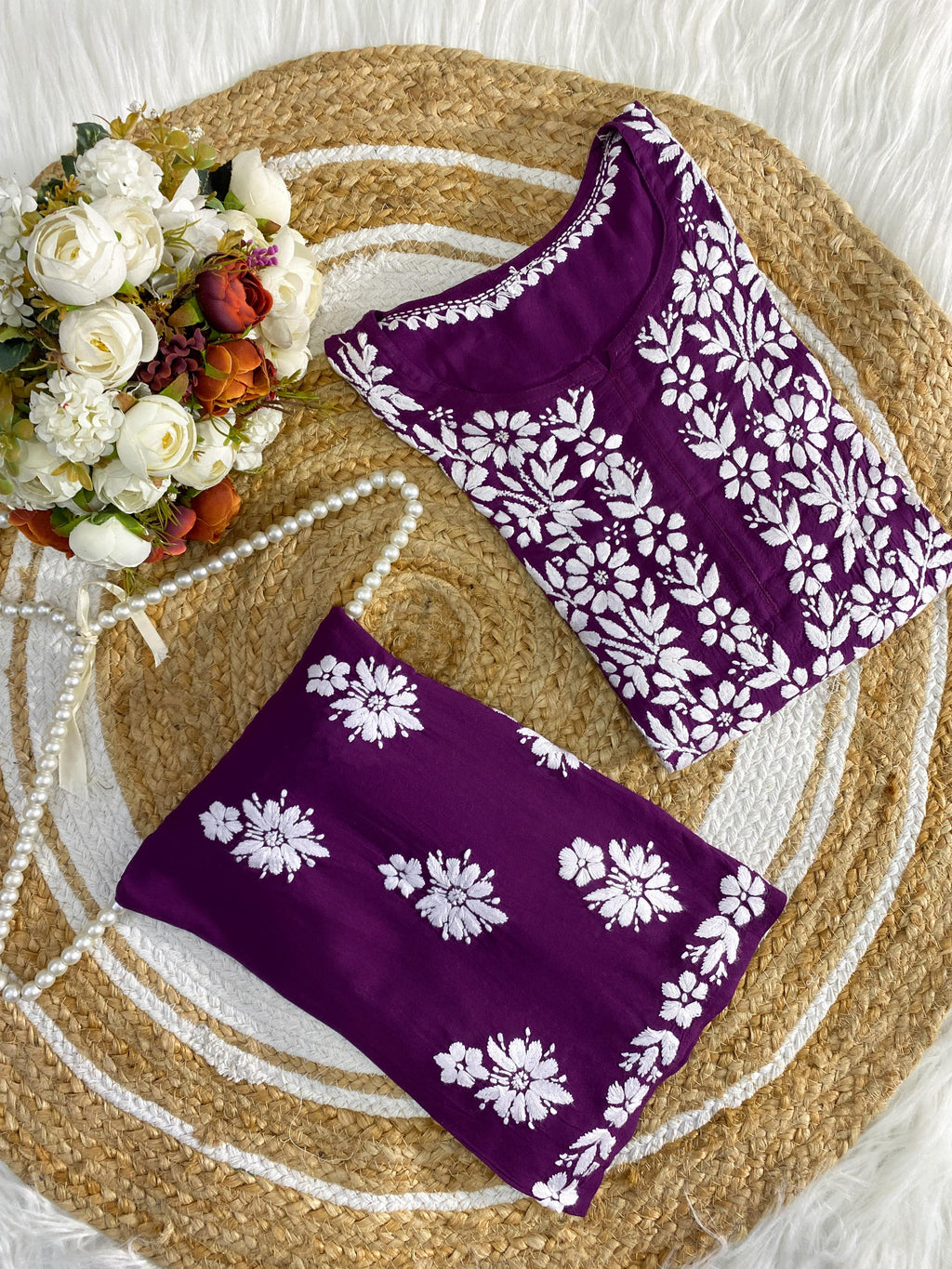 Modal Kurta Plazzo Set