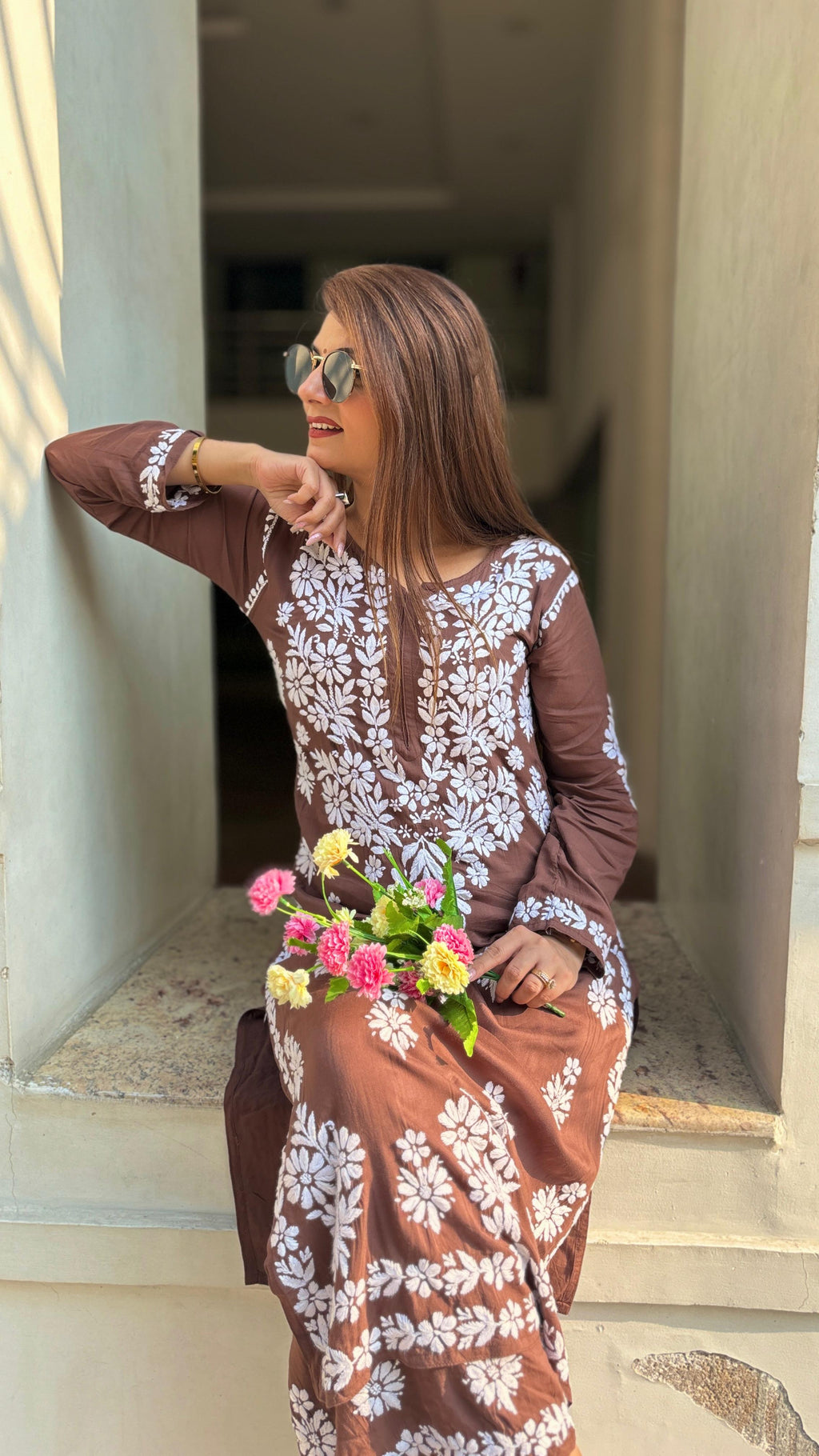 Modal Kurta Plazzo Set