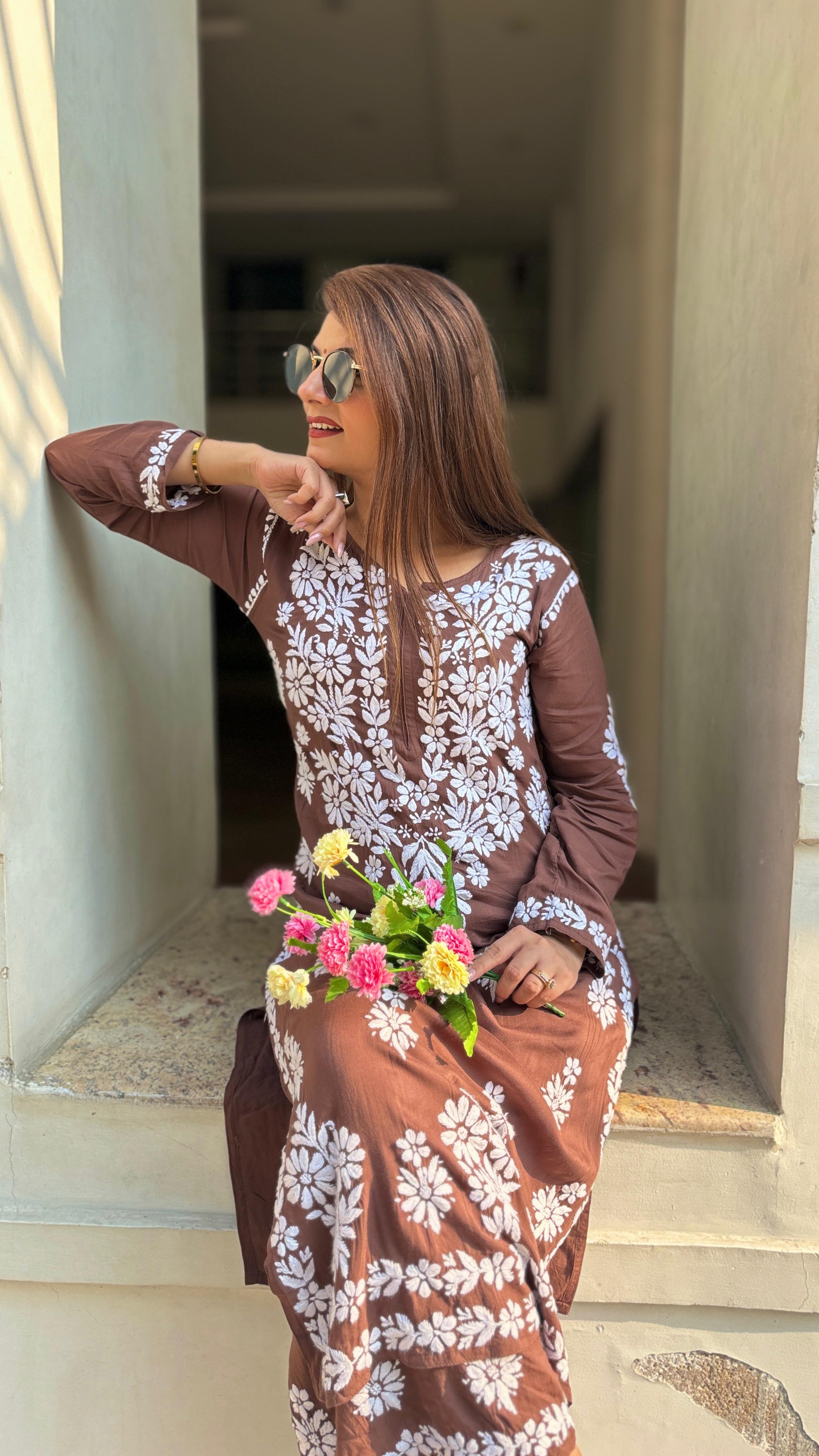 Modal Kurta Plazzo Set