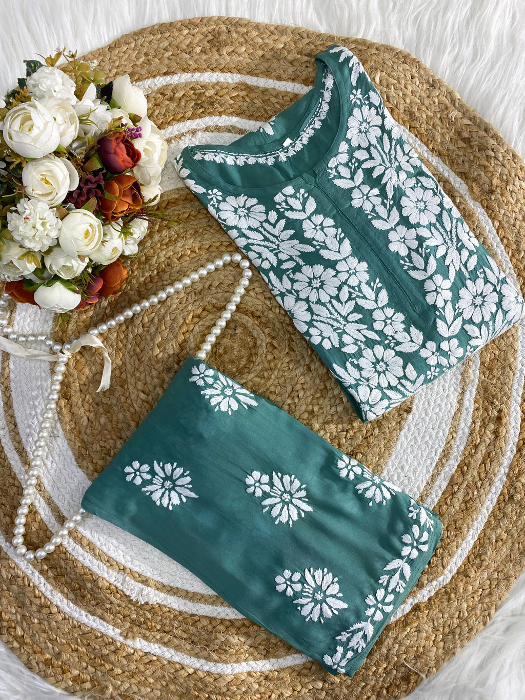 Modal Kurta Plazzo Set