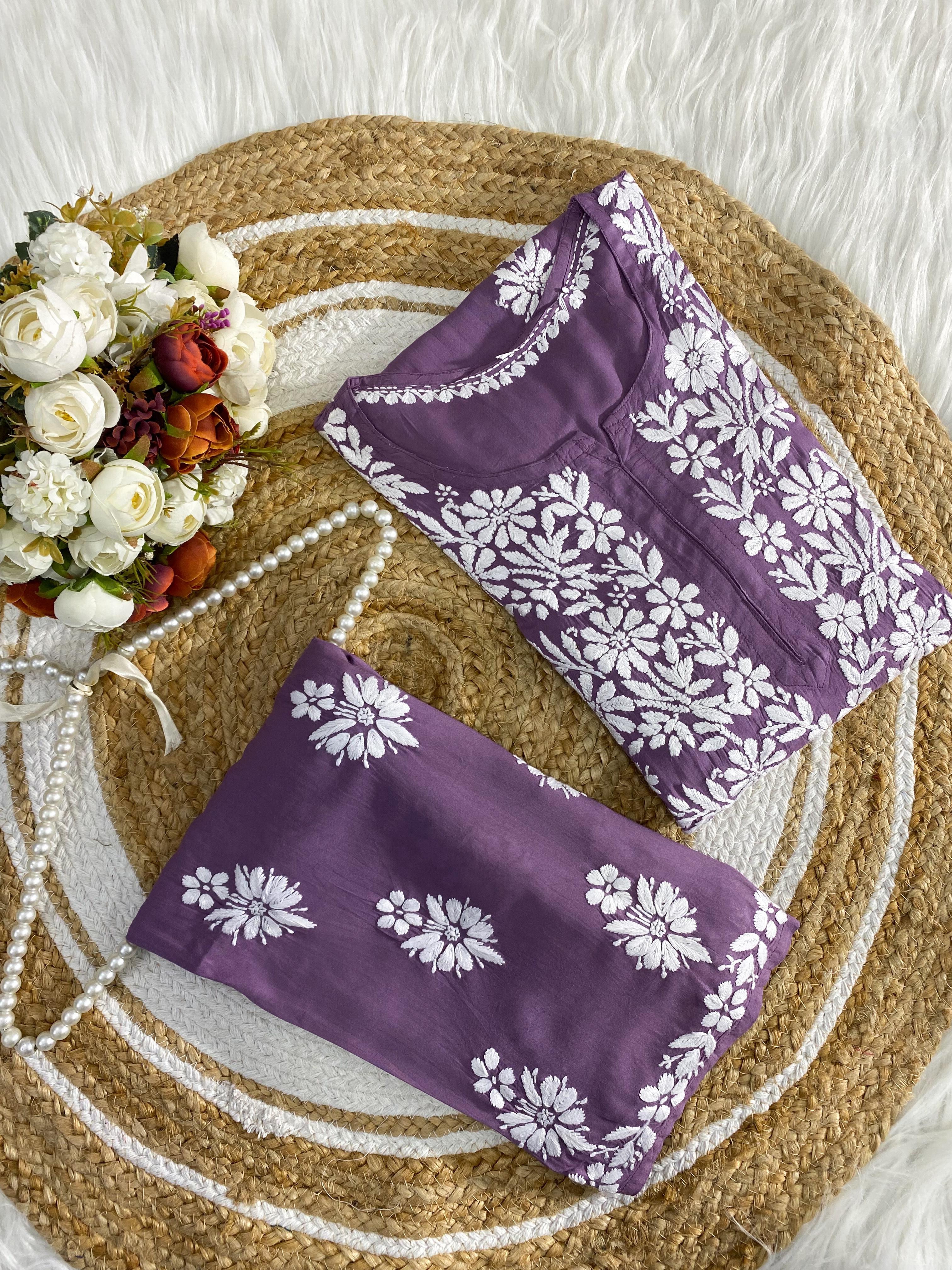 Modal Kurta Plazzo Set