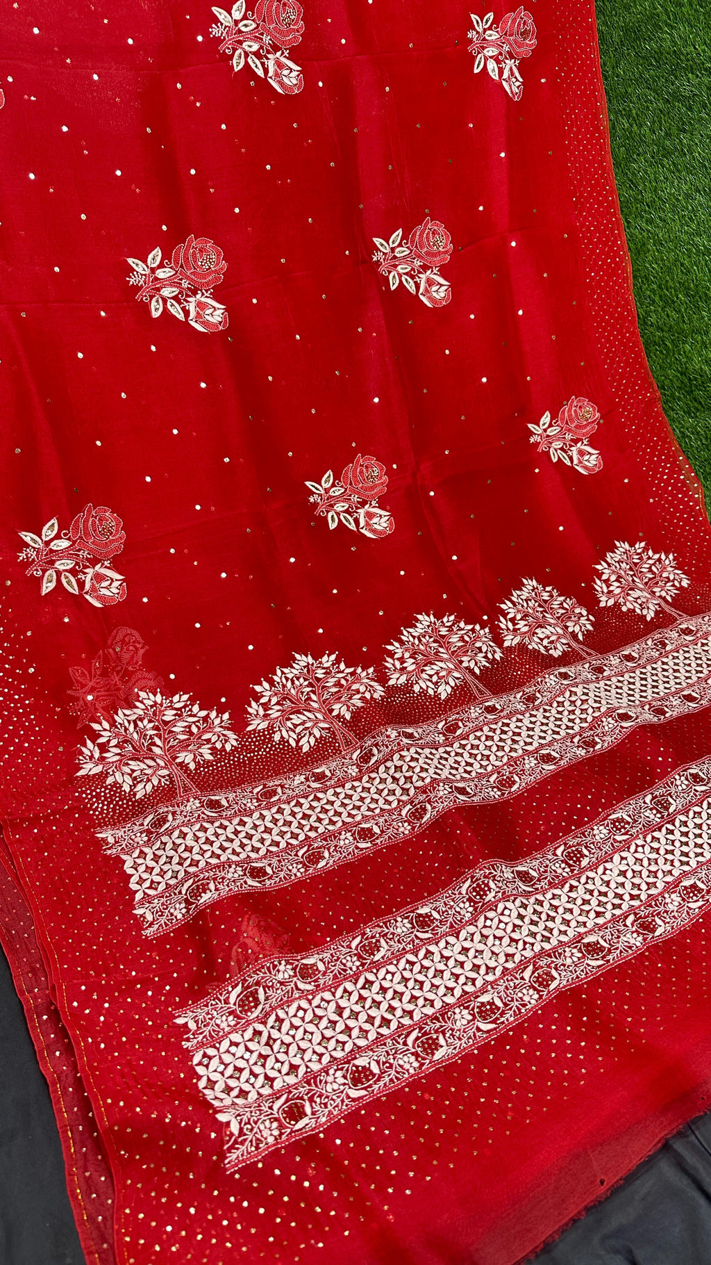 Premium Pure Organza Silk Saree