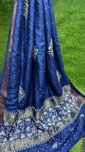 PURE MOONGA SILK SAREE
