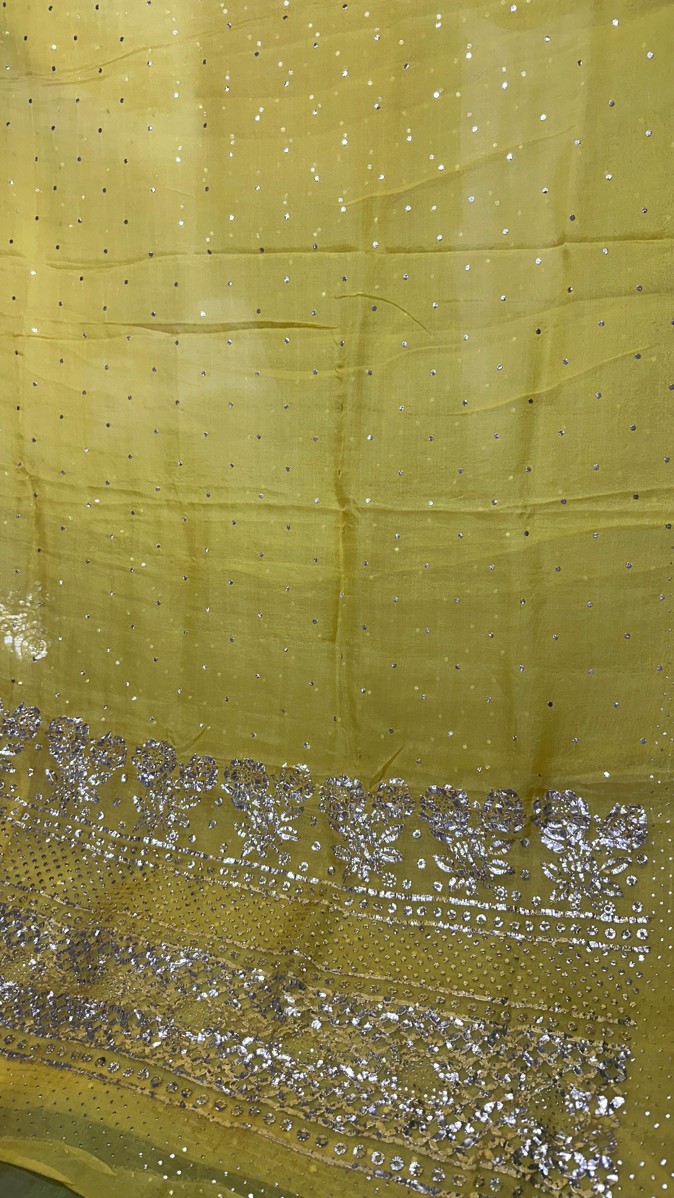 Pure Organza Silk Saree