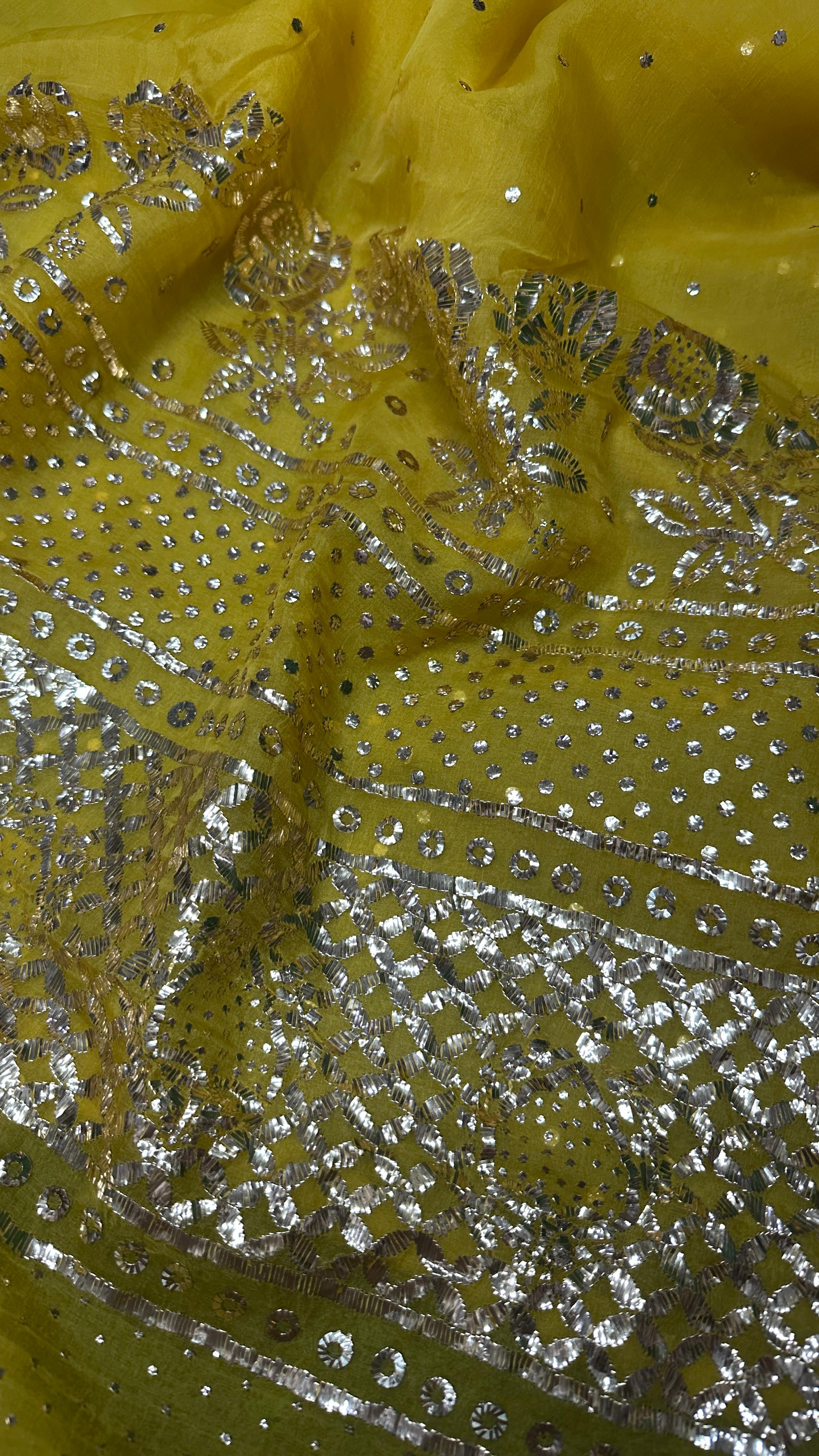 Pure Organza Silk Saree