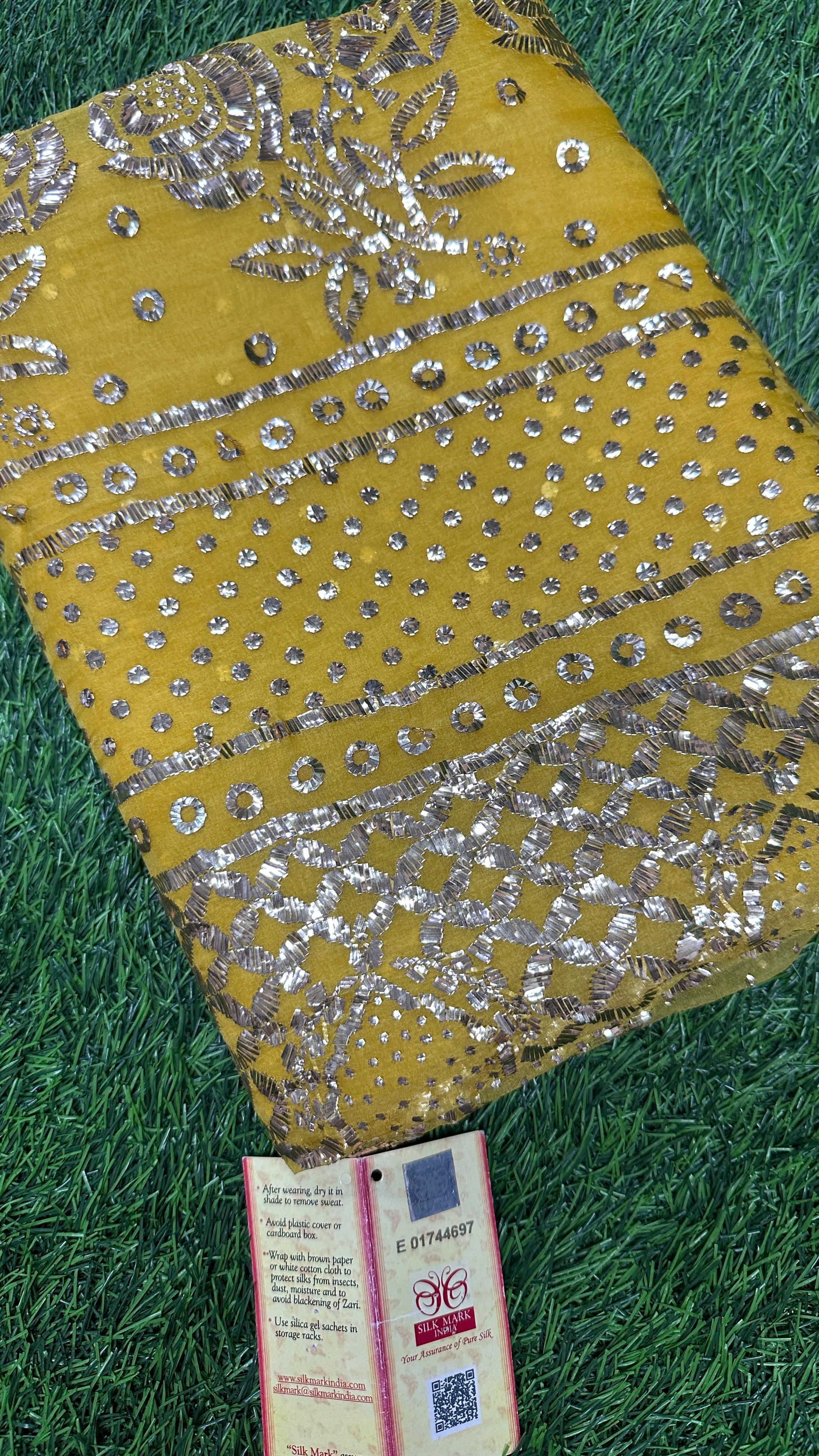 Pure Organza Silk Saree