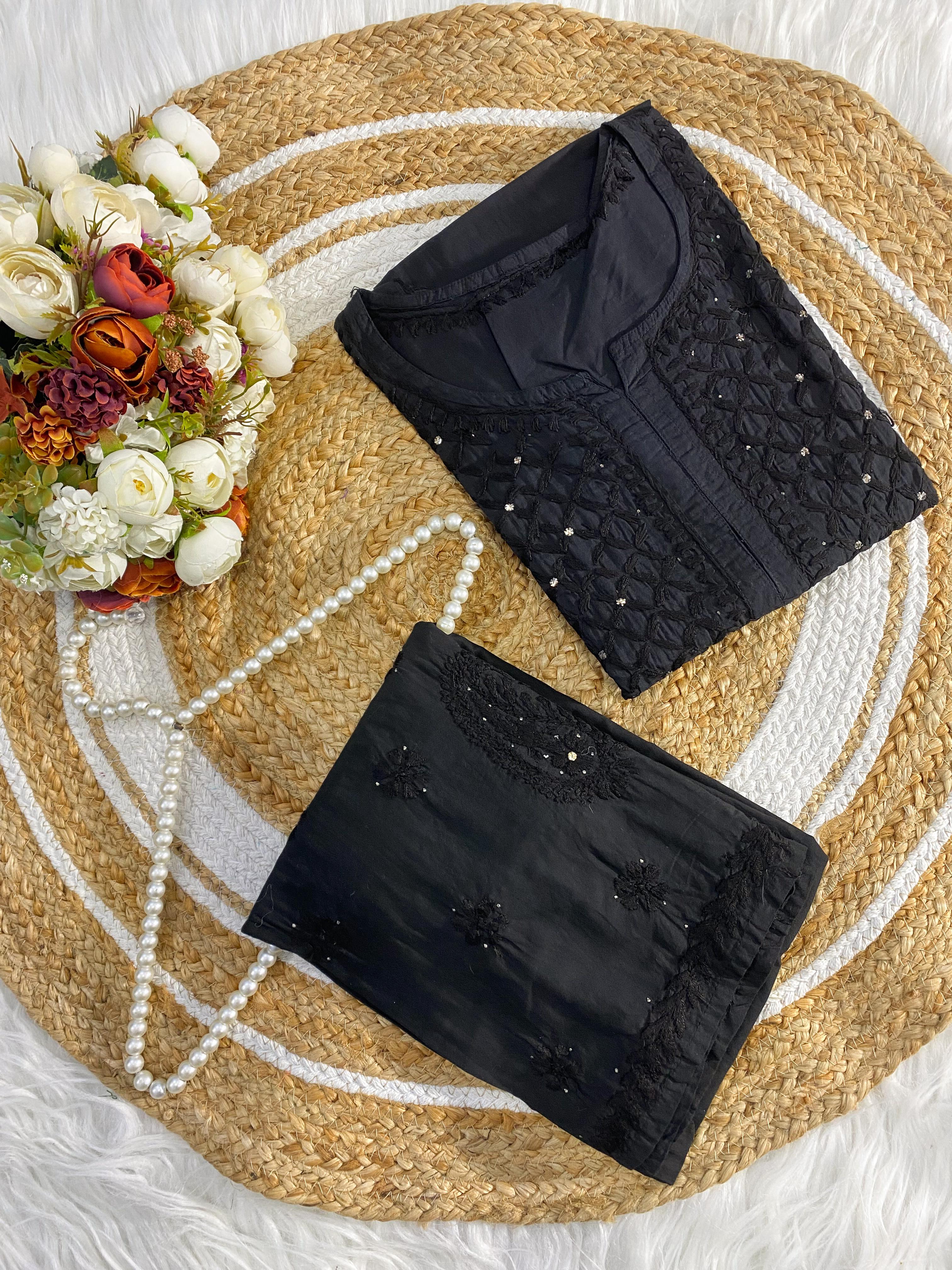 Mal Cotton Kurti Plazzo Set