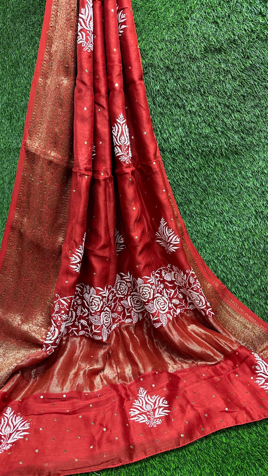 Pure Maheshwari Silk Saree