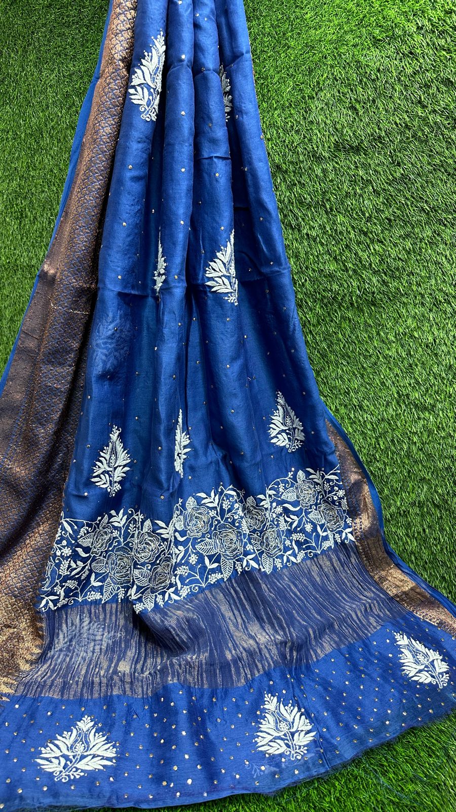 Pure Maheshwari Silk Saree