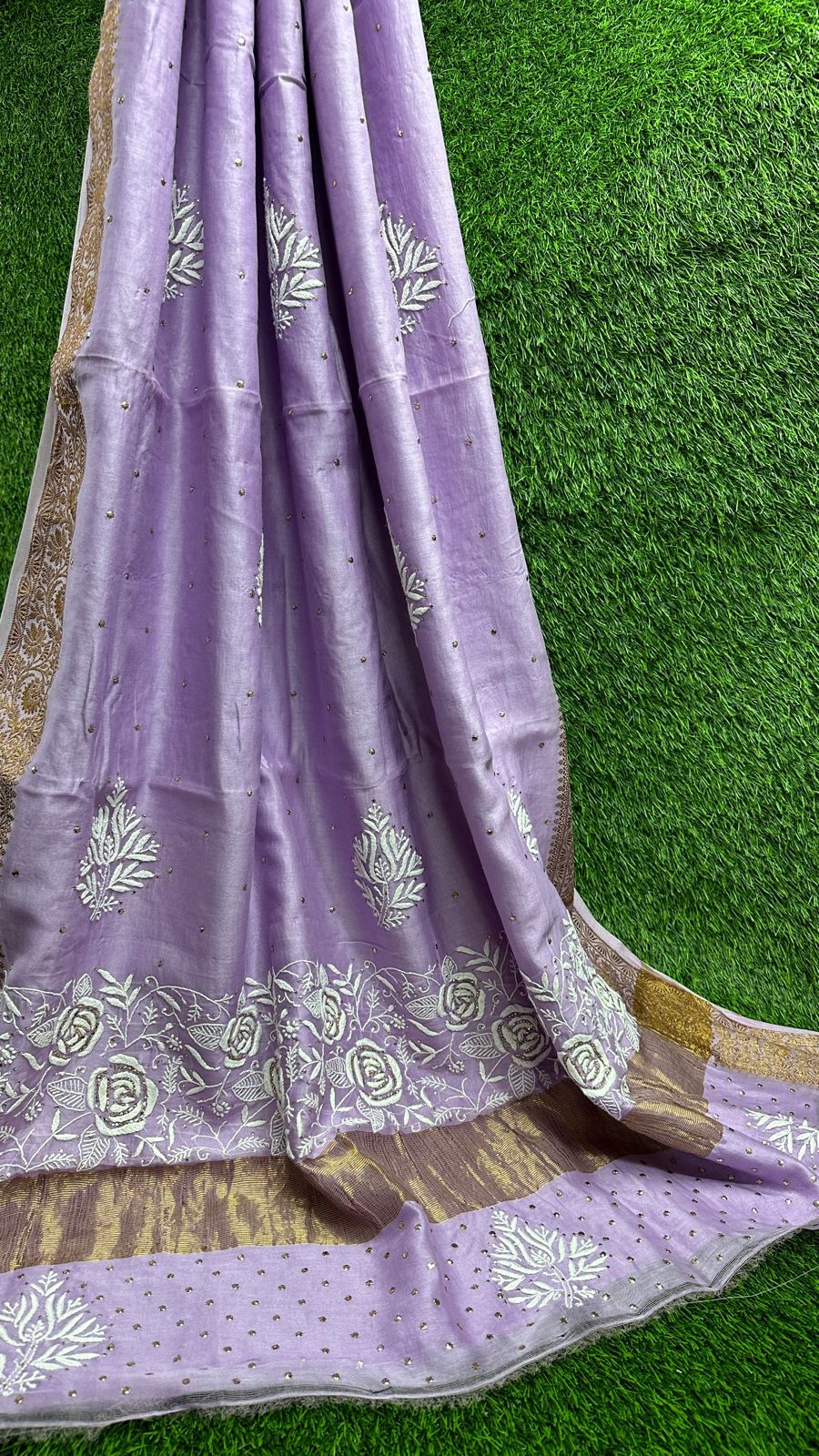 Pure Maheshwari Silk Saree (Copy)