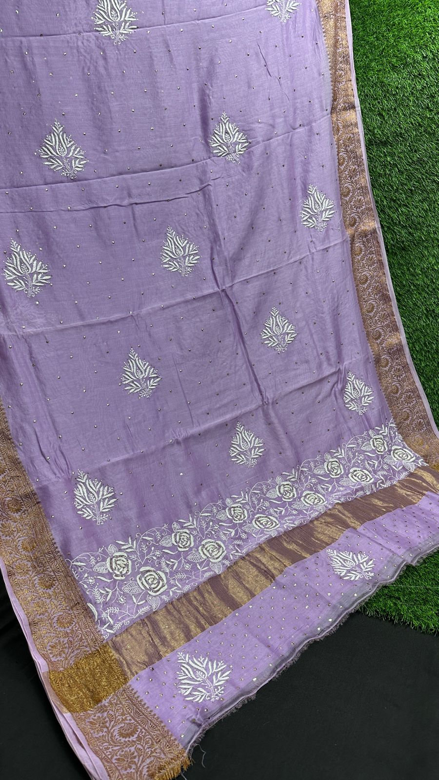 Pure Maheshwari Silk Saree (Copy)