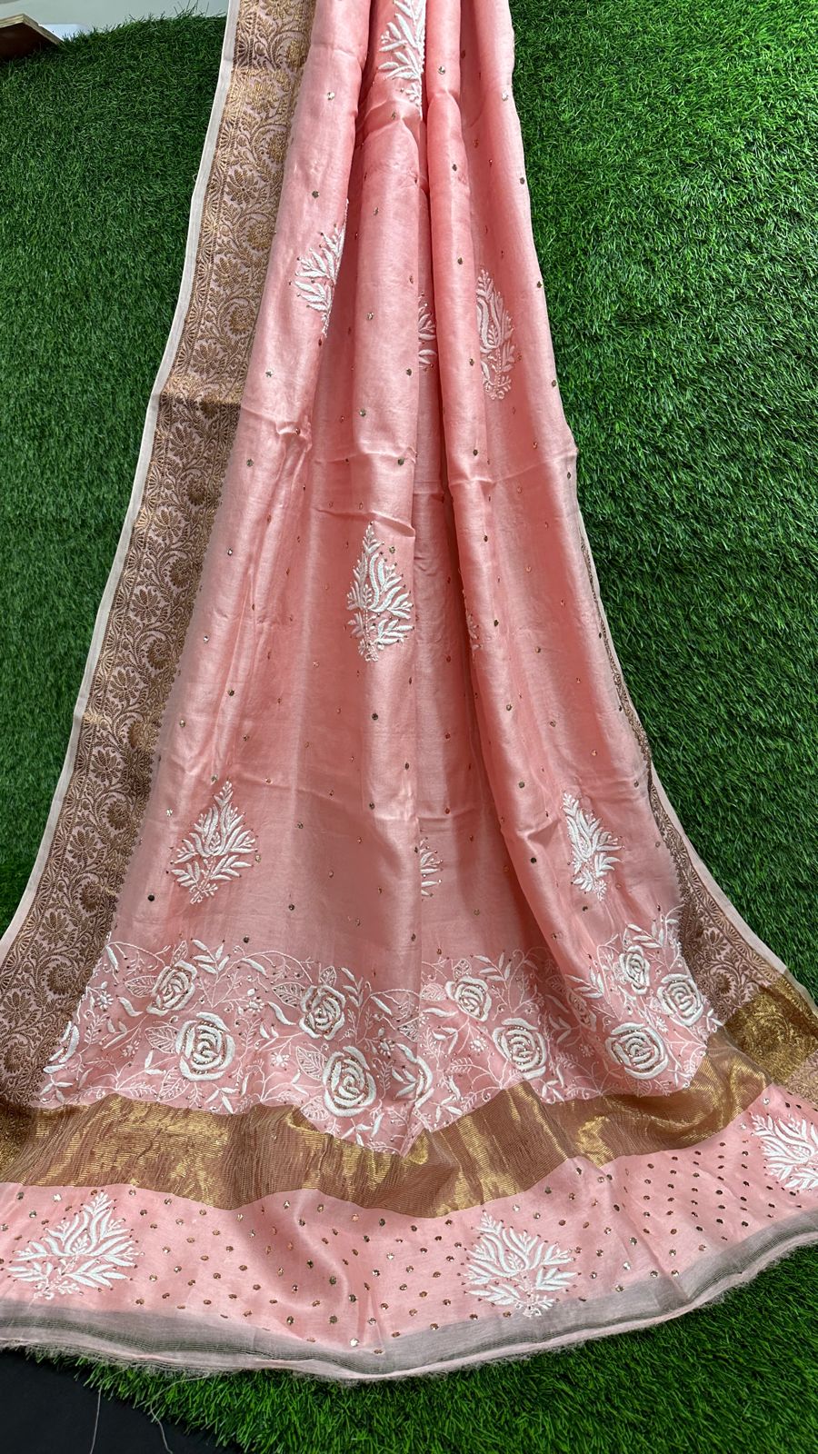 Pure Maheshwari Silk Saree (Copy) (Copy)