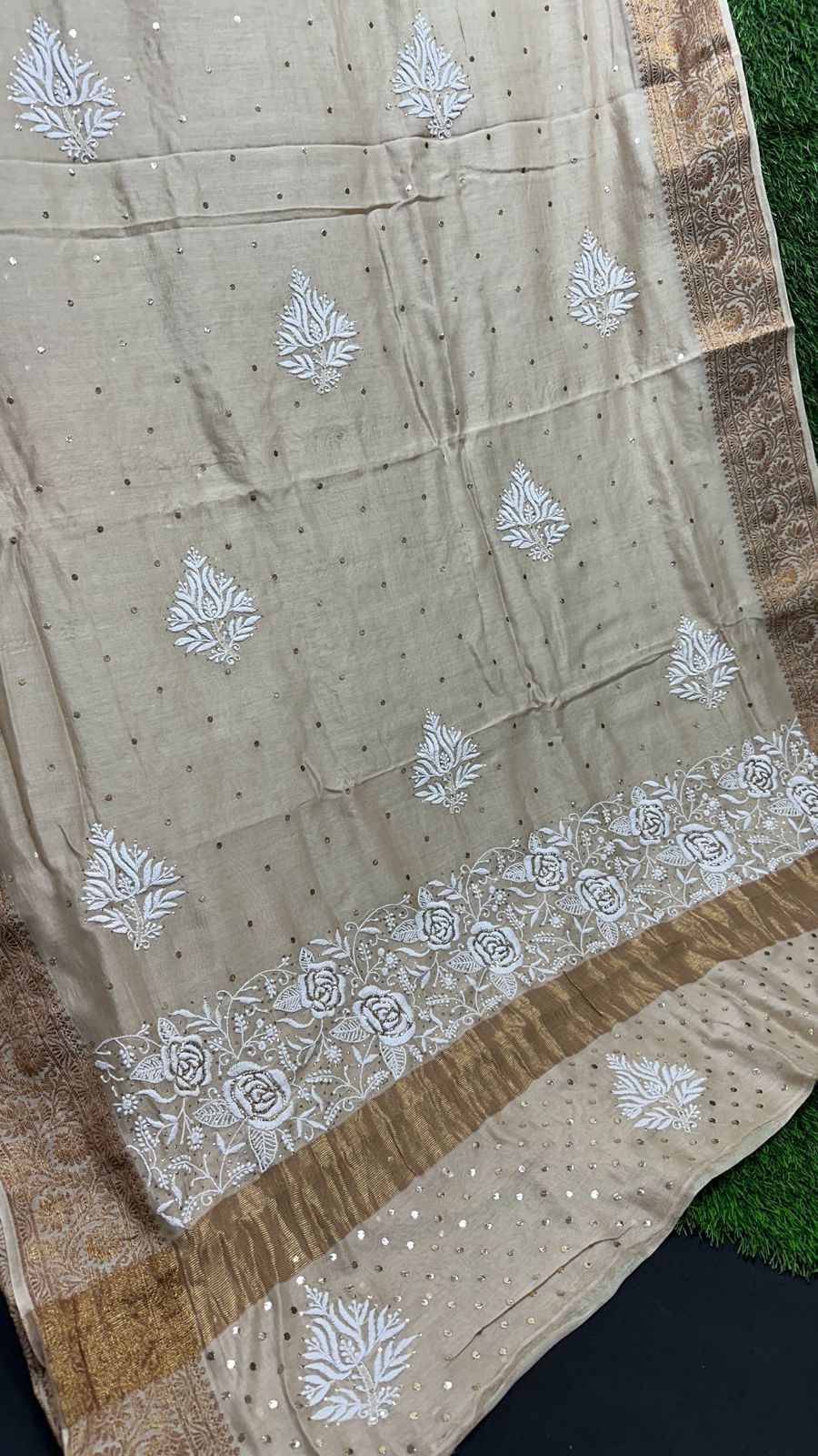 Pure Maheshwari Silk Saree