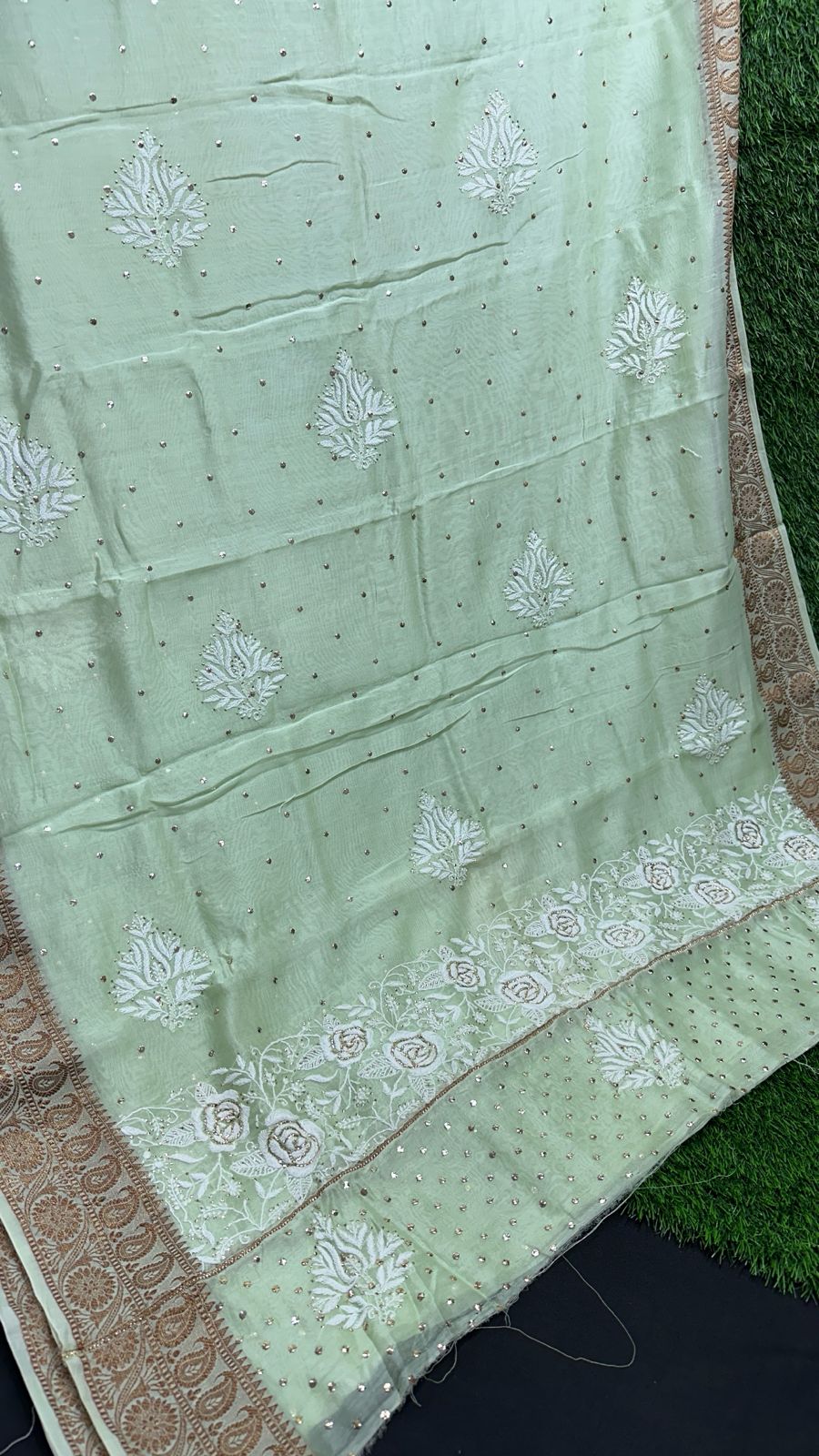 Pure Maheshwari Silk Saree