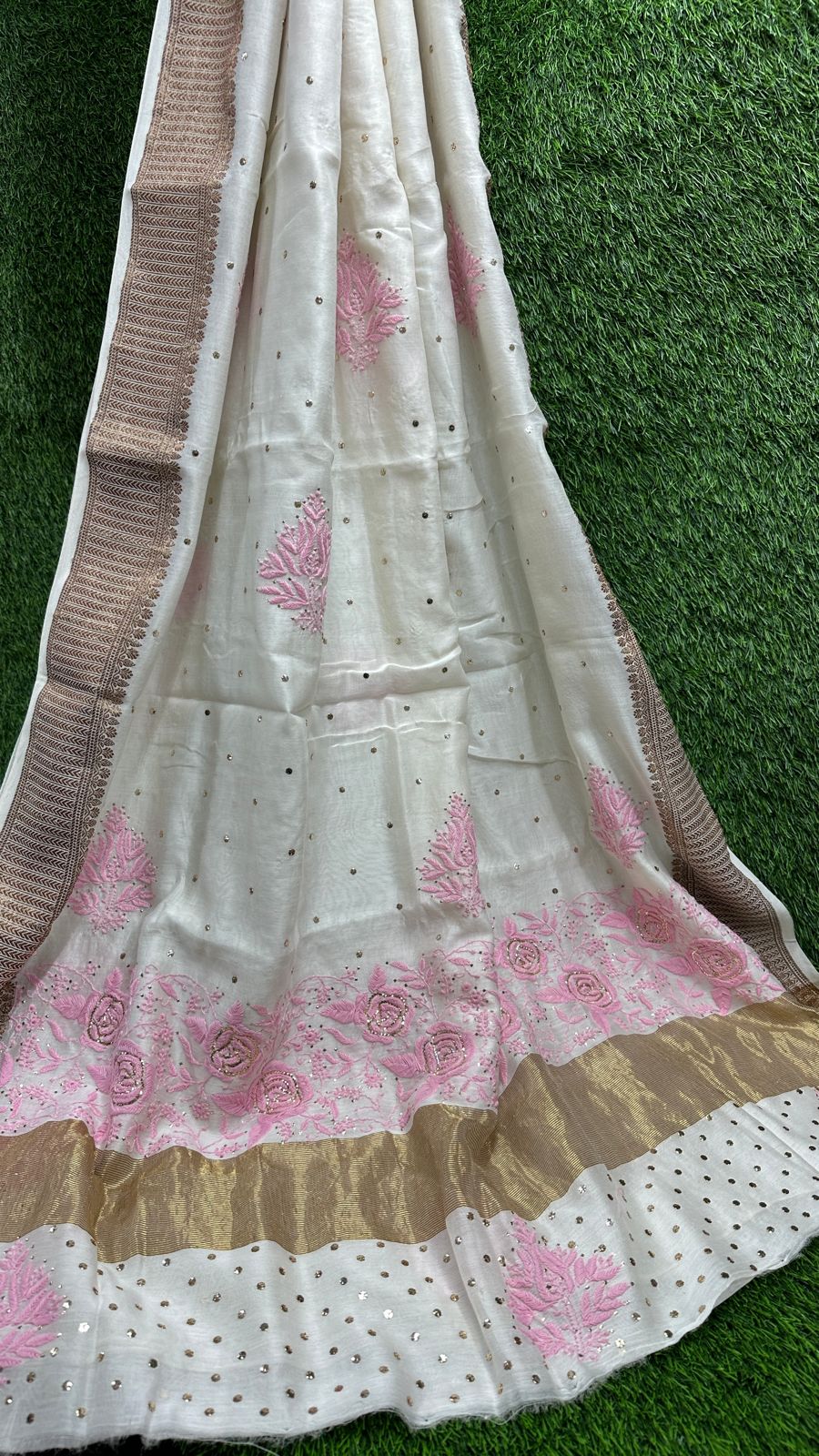 Pure Maheshwari Silk Saree