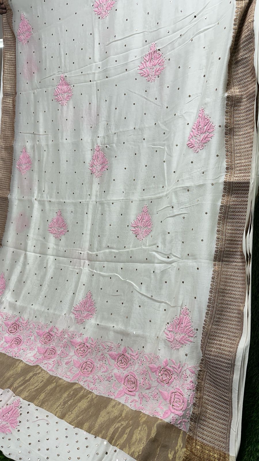 Pure Maheshwari Silk Saree