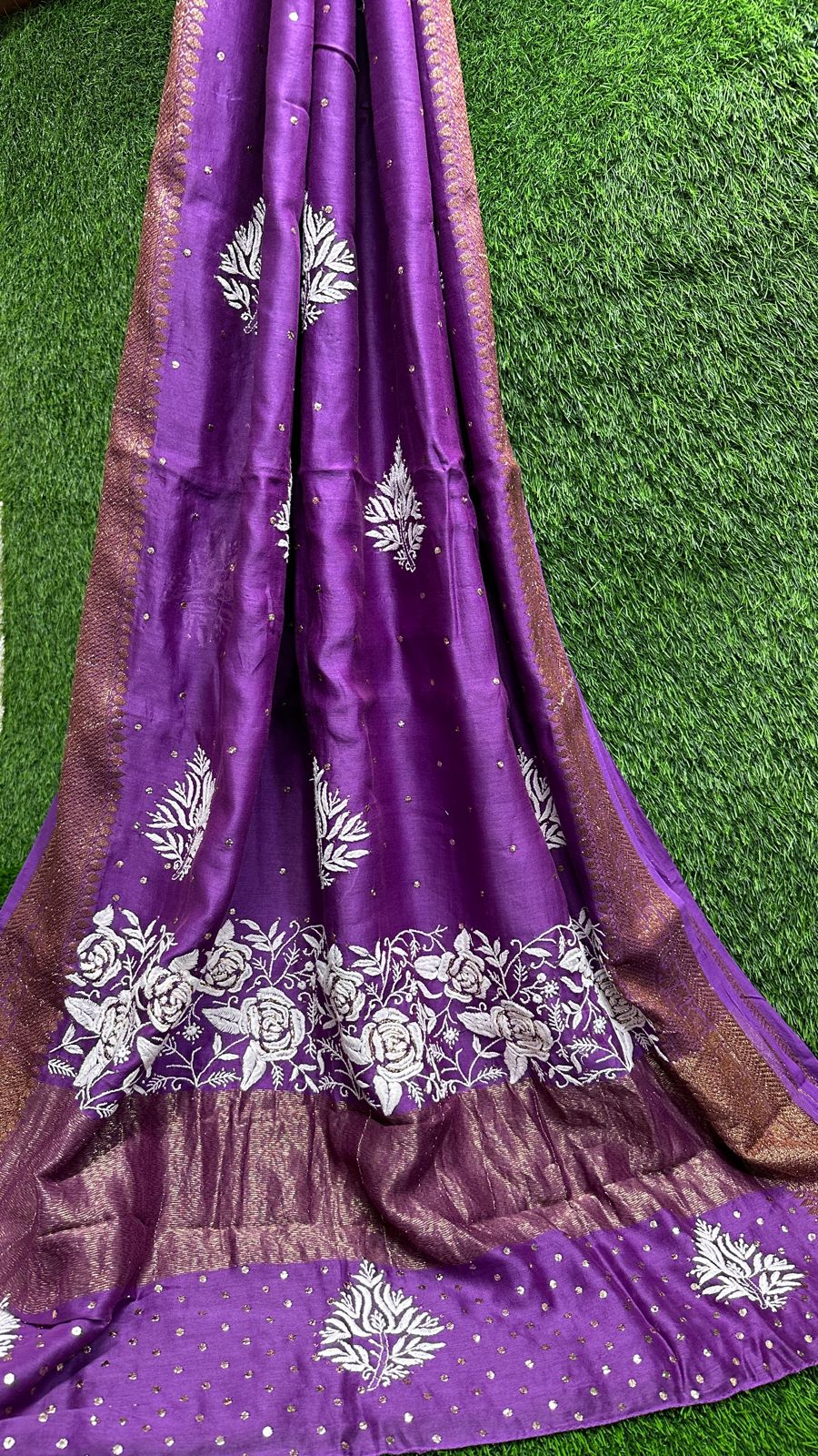 Pure Maheshwari Silk Saree