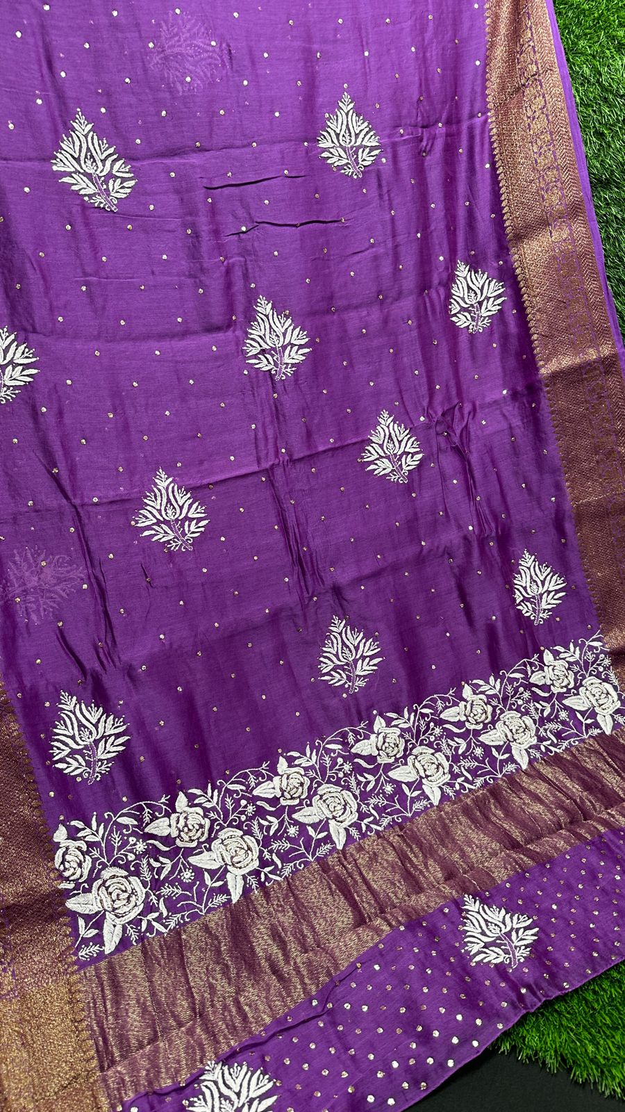 Pure Maheshwari Silk Saree