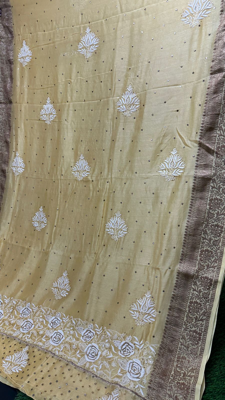 Pure Maheshwari Silk Saree