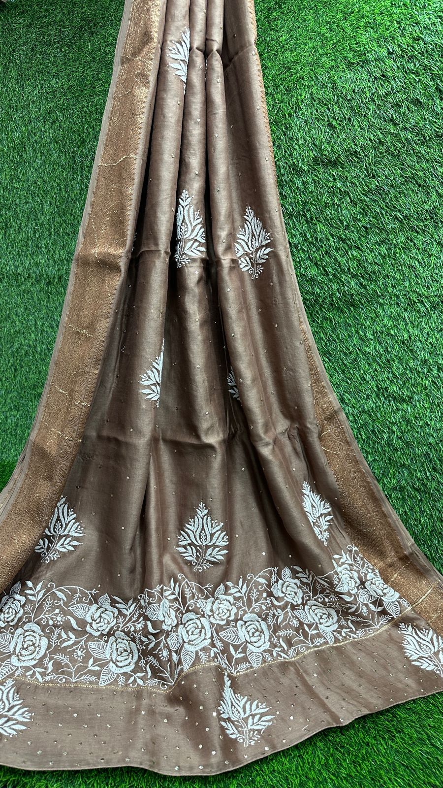 Pure Maheshwari Silk Saree