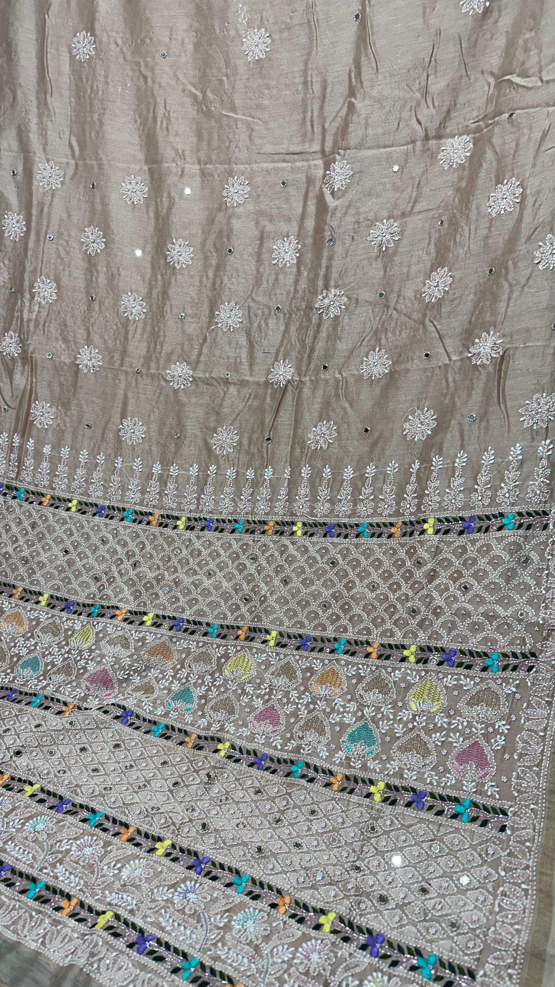 Pure Chanderi Silk Saree