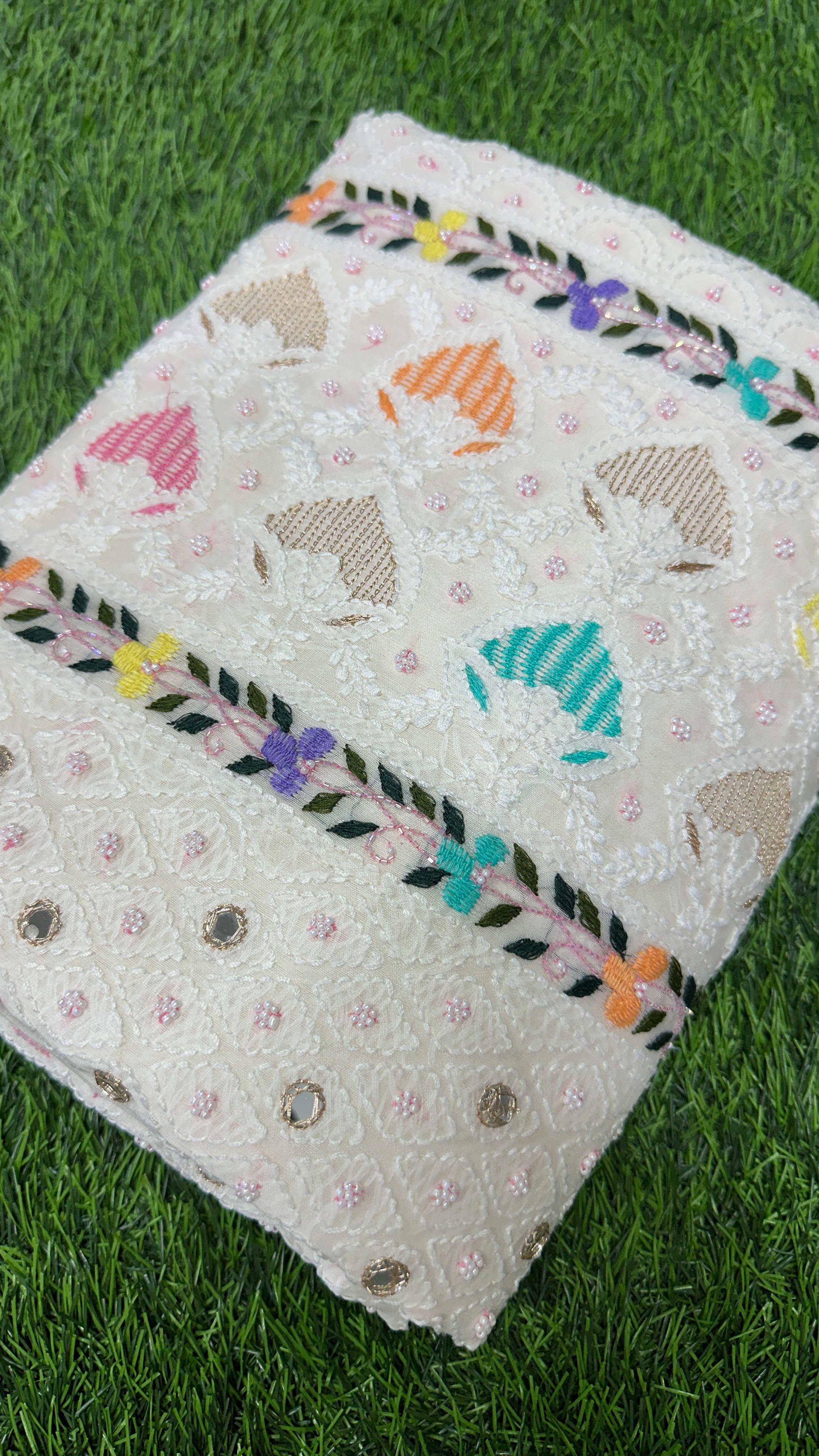 Pure Chanderi Silk Saree