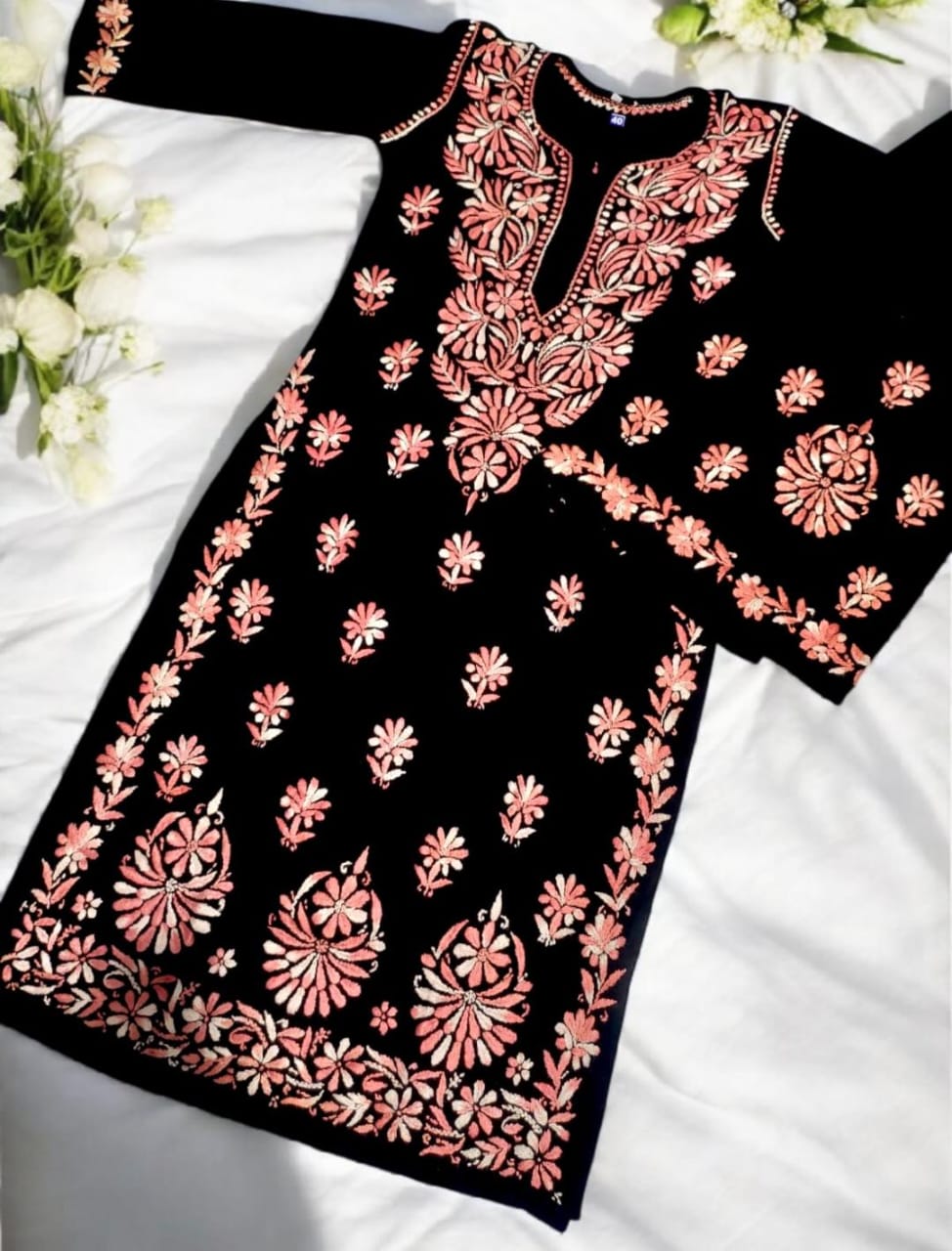 Cotton Rayon Kurti Plazo Set