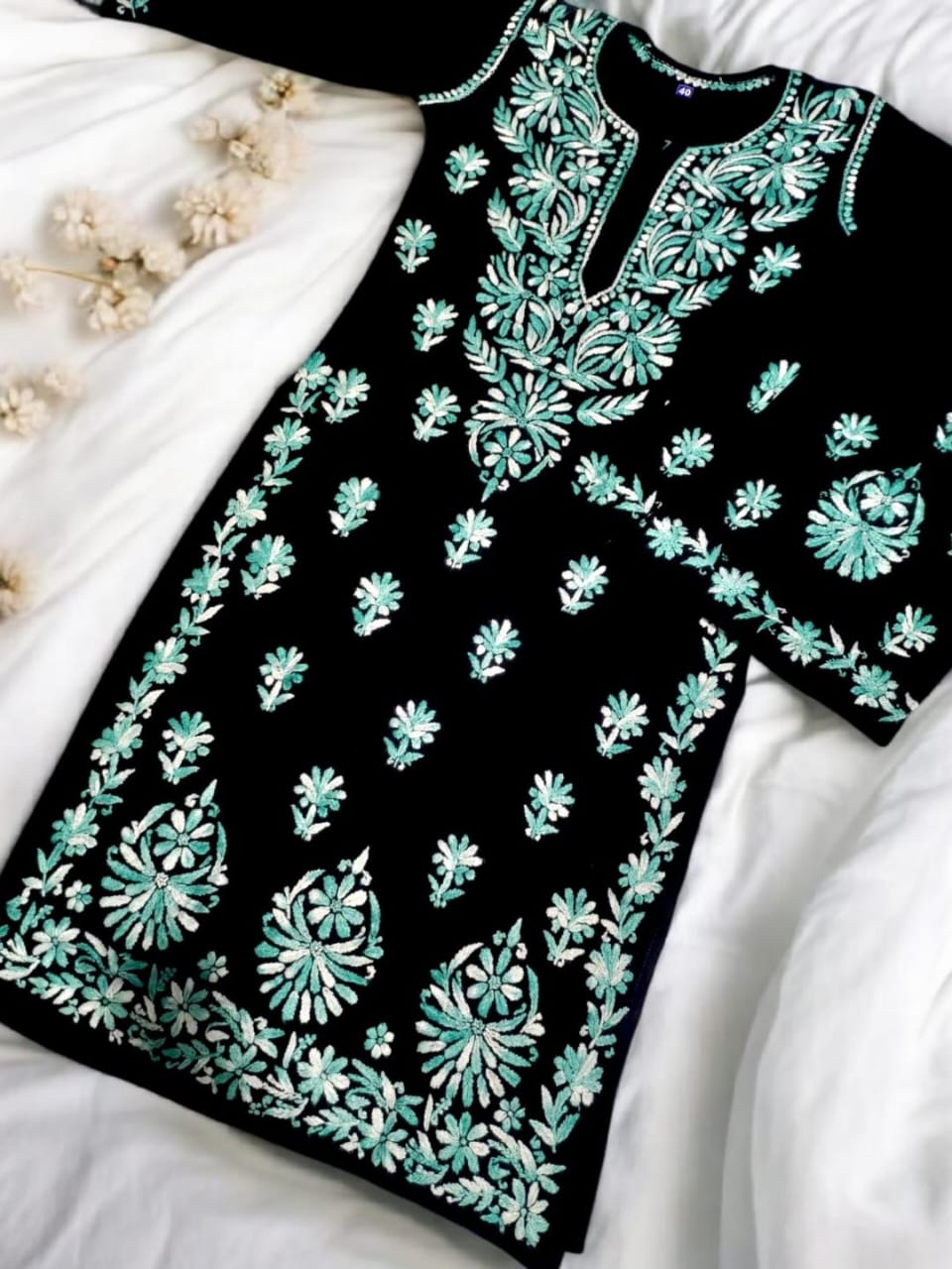 Cotton Rayon Kurti Plazo Set