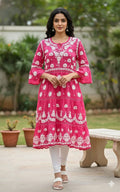 Pure Mulmul Chanderi Top