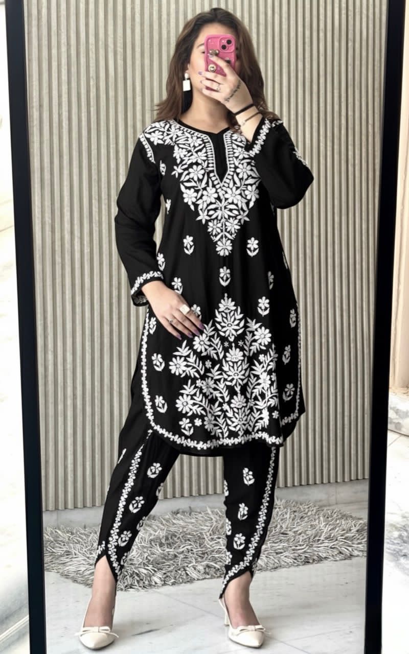 Premium Rayon Dhoti Set