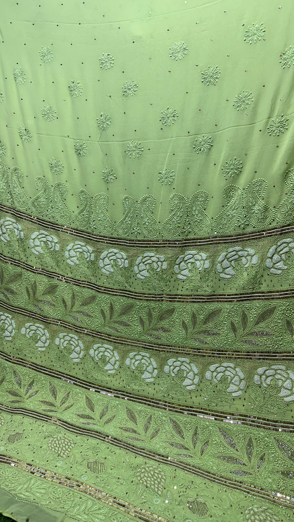 Chikankari Viscose Georgette Saree