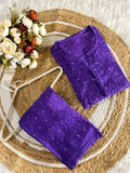 Self Bootie Chanderi Silk  Cord Set – Kurti & Plazo
