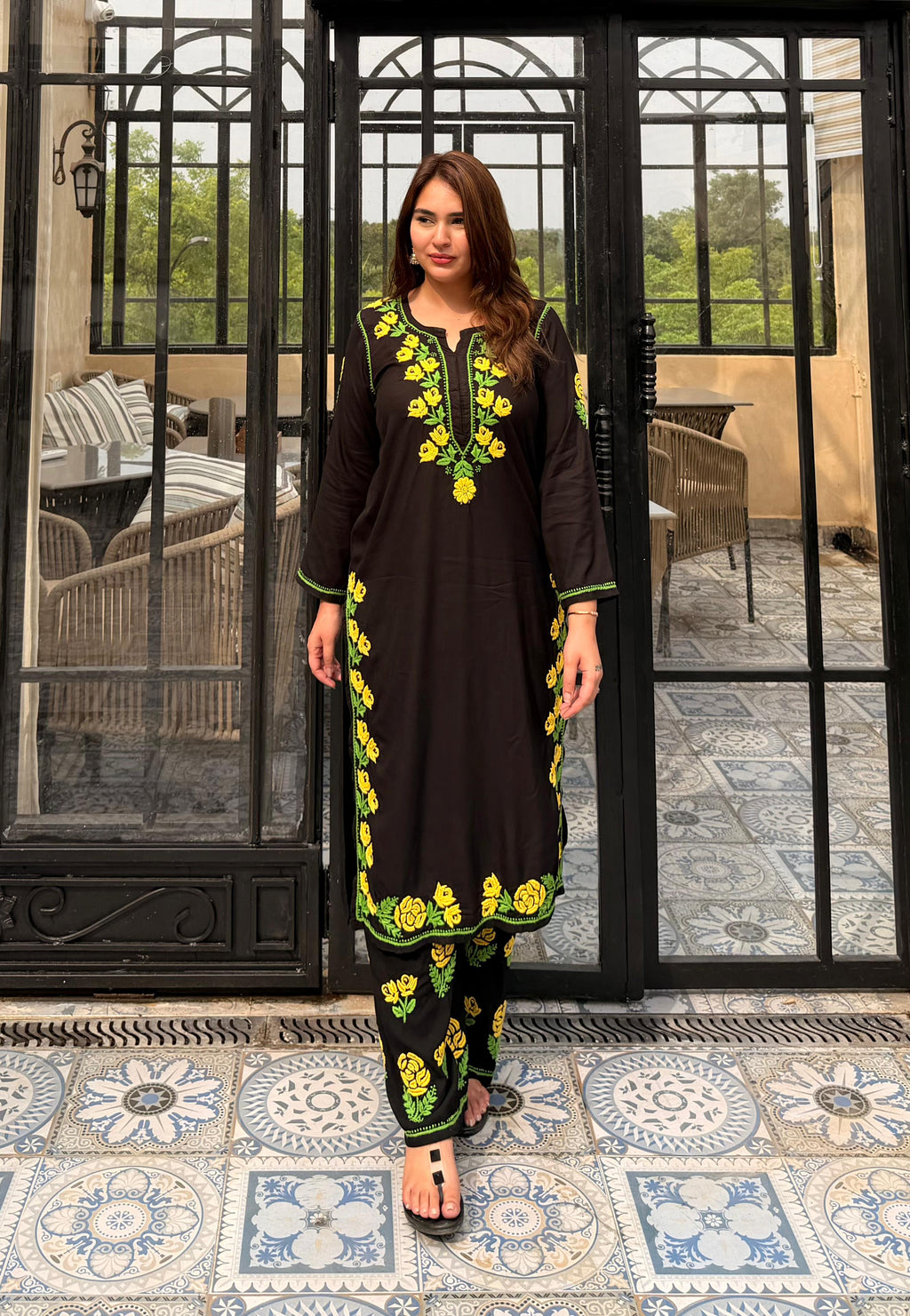 Co-ord Set Premium Soft Rayon Kurta Plazzo Set