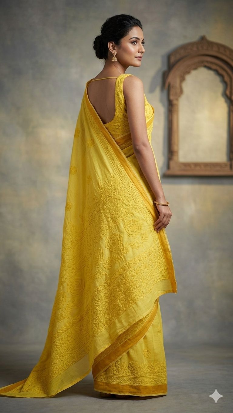 Pure Handloom Mangalgiri Cotton Saree
