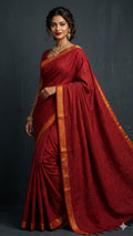 Pure Handloom Mangalgiri Cotton Saree