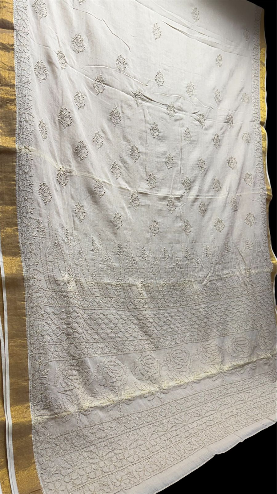 Pure Handloom Mangalgiri Cotton Saree