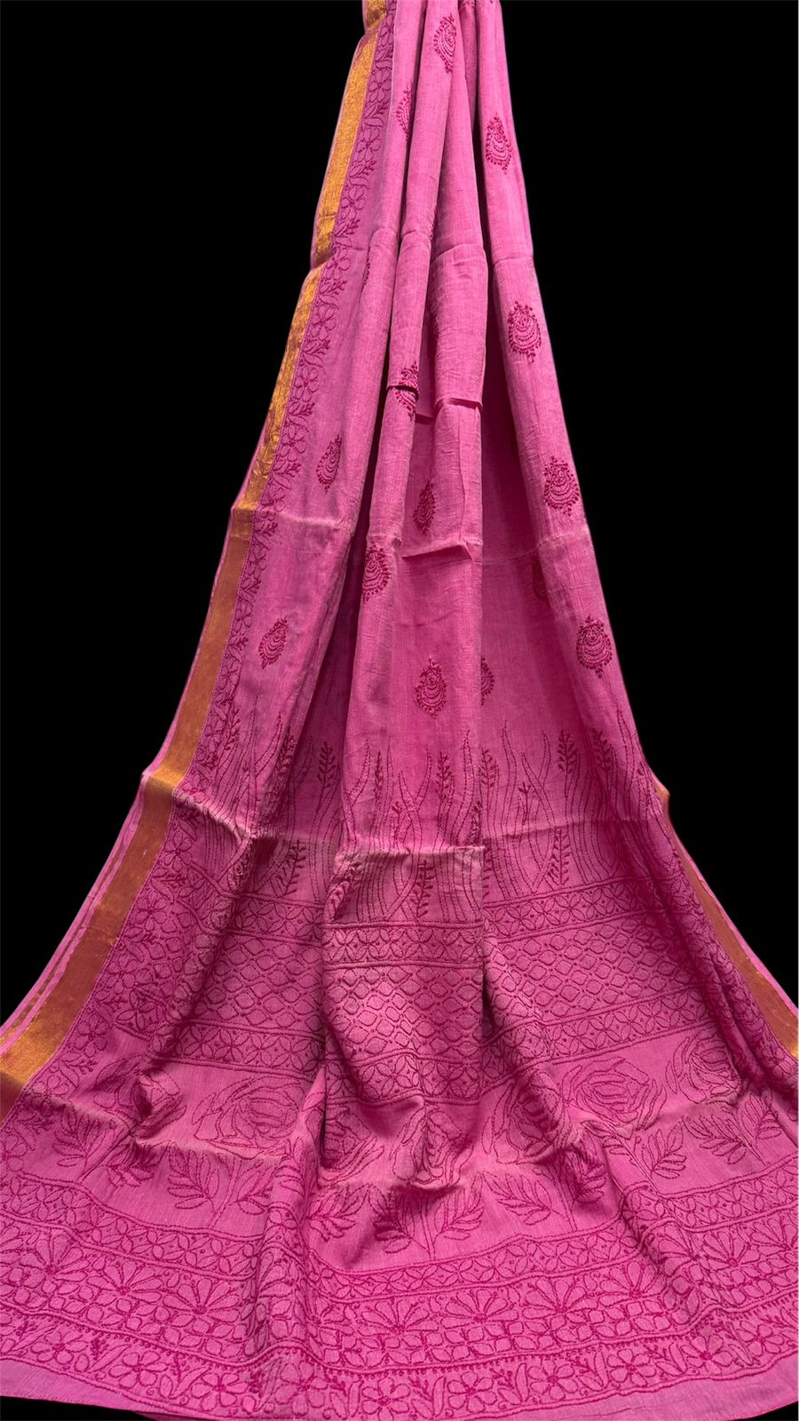 Pure Handloom Mangalgiri Cotton Saree