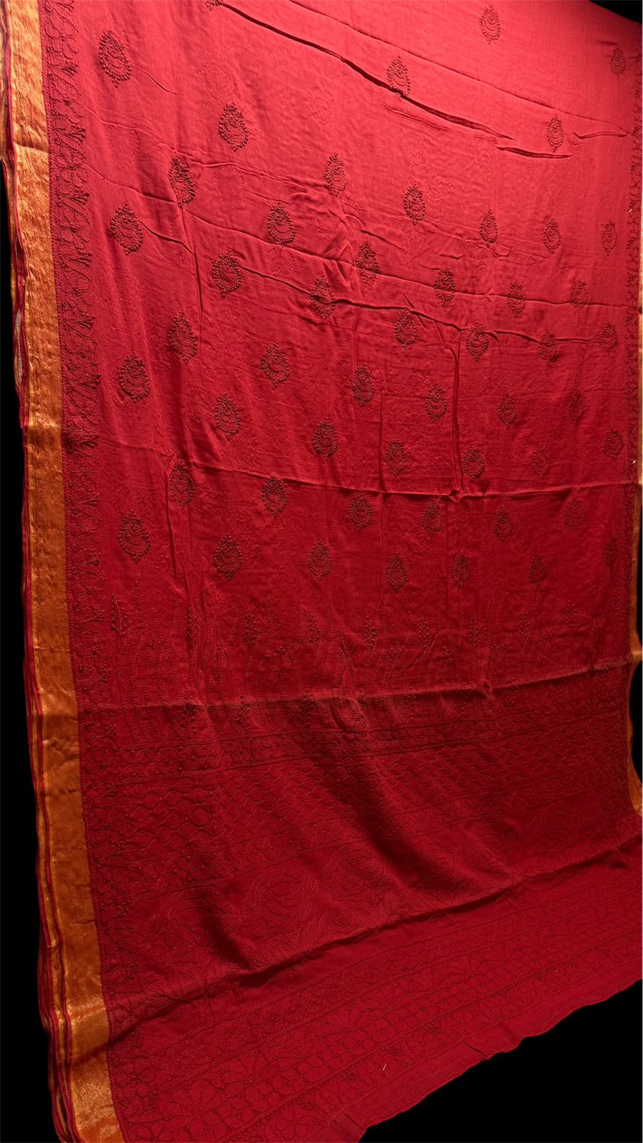 Pure Handloom Mangalgiri Cotton Saree