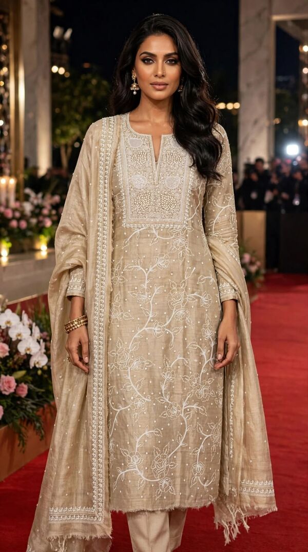 NJ-Elegant Pure Desi Tussar Silk Collection 