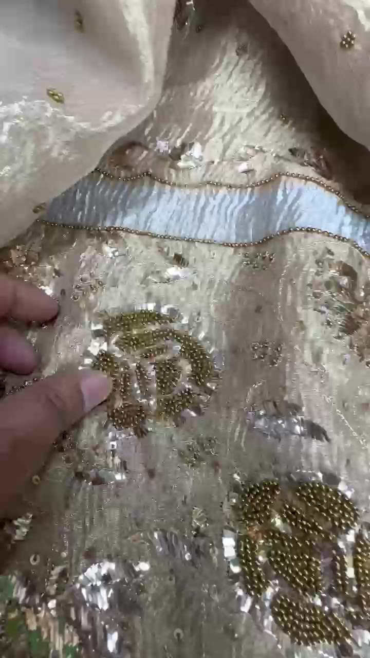 NJ-Soft Crush Tissue Saree 
